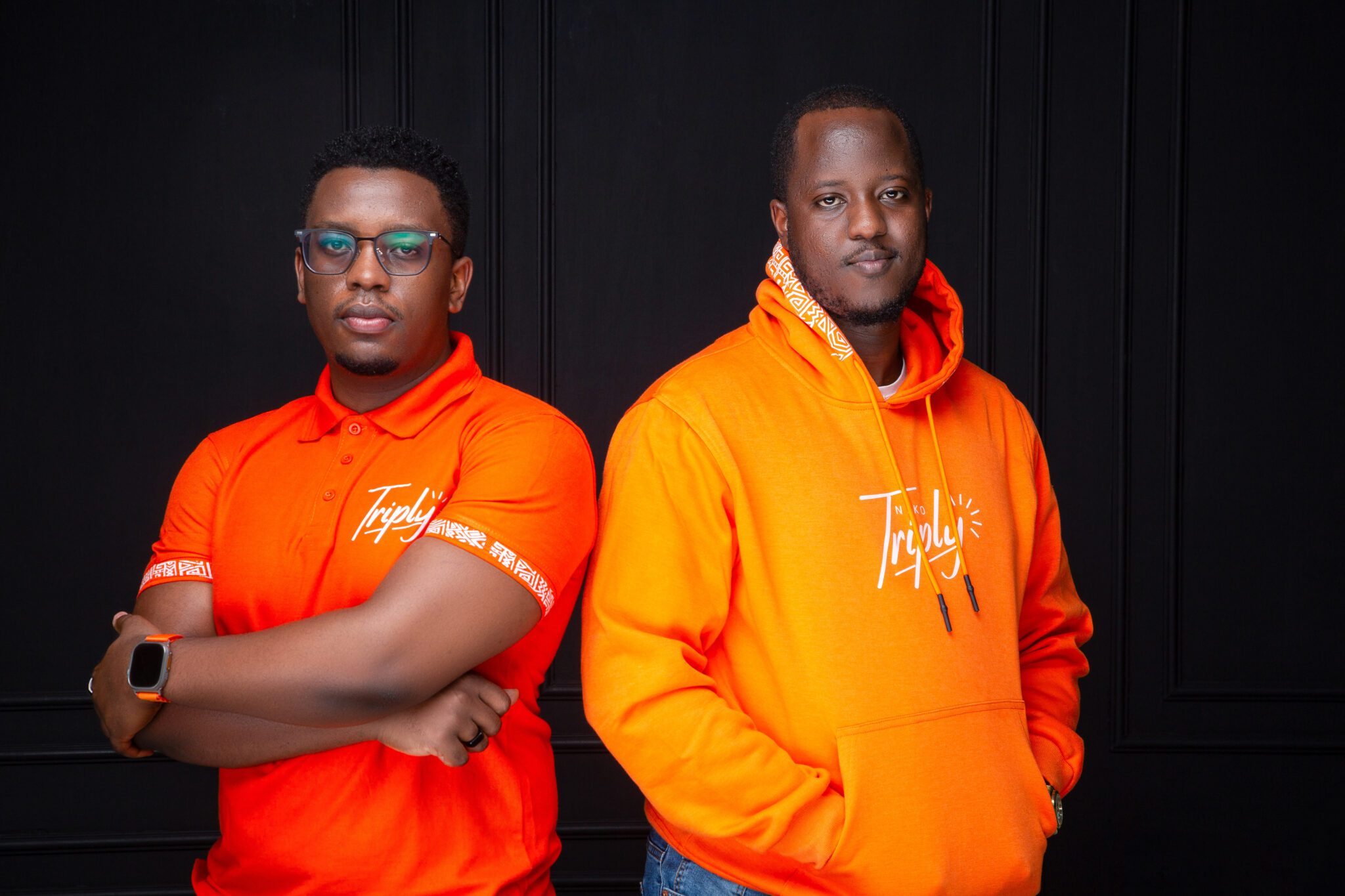 Triply Co-founders Peter Wachira and Collins Muthinja. Photo: Peter Wachira