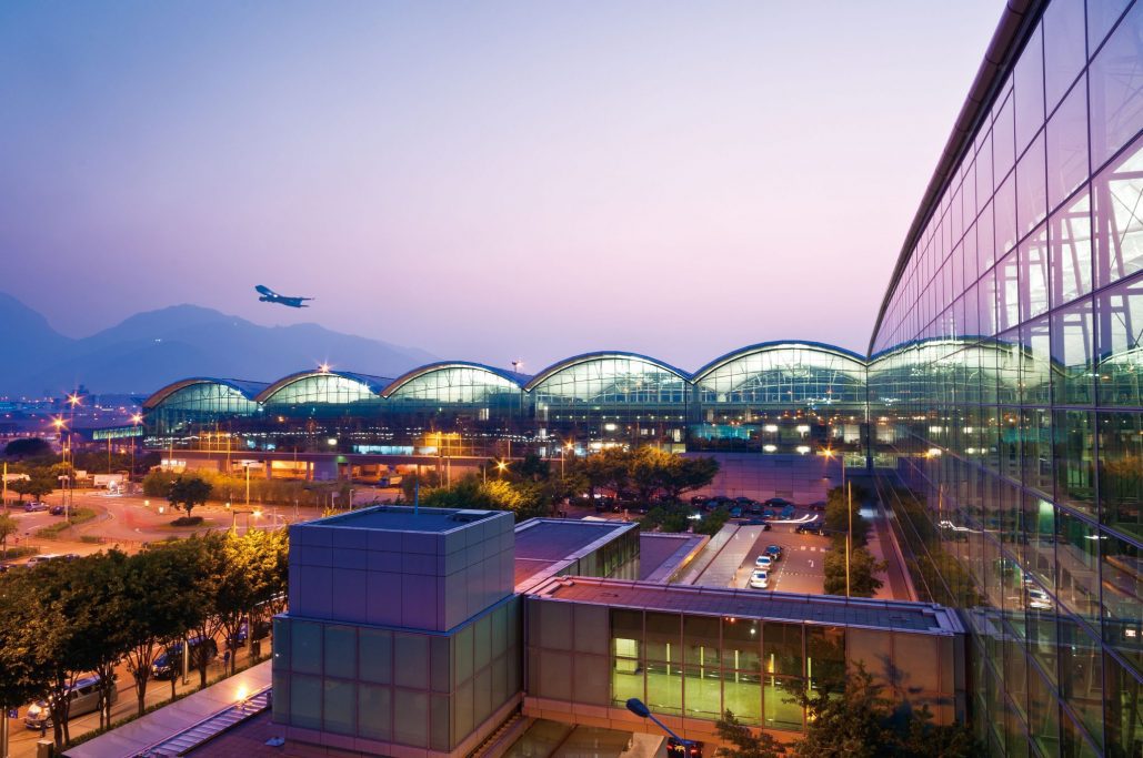 Hong Kong International Airport Terminal One.