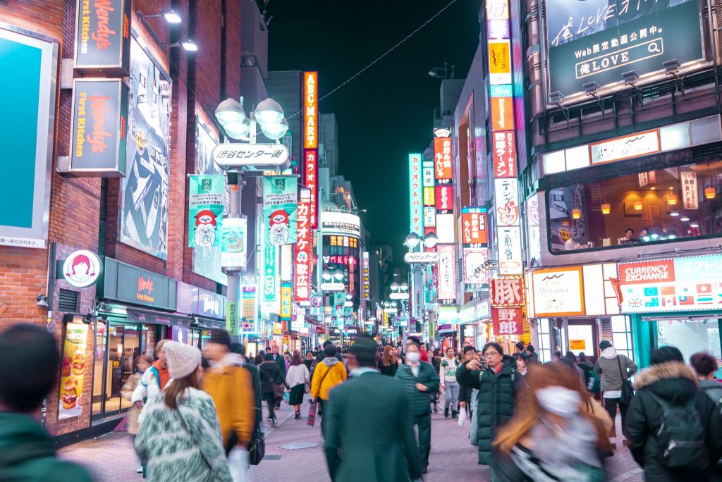 Shibuya street in Tokyo, Japan. Photographer: Tonefotografia. Source: Adobe.