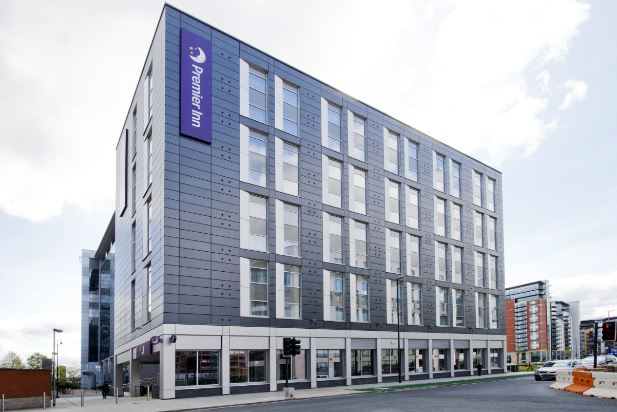 A Premier Inn hotel on Whitehall Road in Leeds, UK. Source: Whitbread.